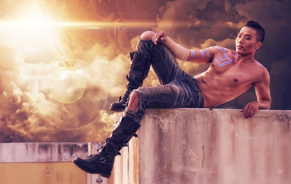 Cặp mẫu nam hóa chiến binh tương lai - 8