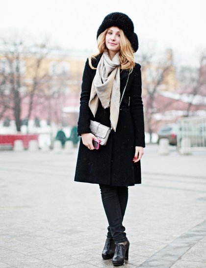 Tín đồ Nga thời trang thách thức giá rét - 2