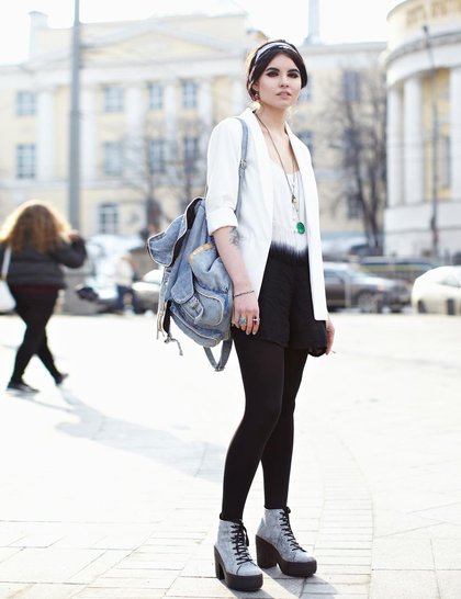 Tín đồ Nga thời trang thách thức giá rét - 5