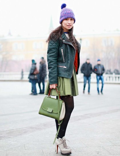Tín đồ Nga thời trang thách thức giá rét - 4