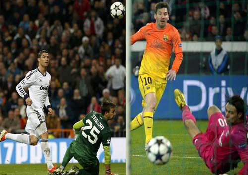 Vua phá lưới C1: Song mã Ronaldo - Messi - 1