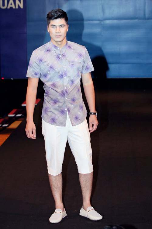 Siêu mẫu Doãn Tuấn sải bước lạnh lùng - 16