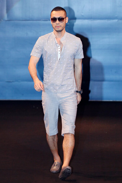 Siêu mẫu Doãn Tuấn sải bước lạnh lùng - 5