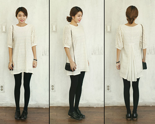 Nữ tính tuyệt đối với ren thêu nổi - 13