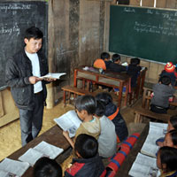 Giáo dục - du học - Giáo viên nhường phòng ở để mở lớp học
