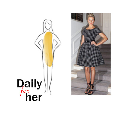 Mặc đẹp cho dáng người "quả chuối" - 2