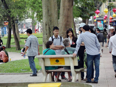 Sinh viên "săn Tây" để nâng tầm tiếng Anh - 3