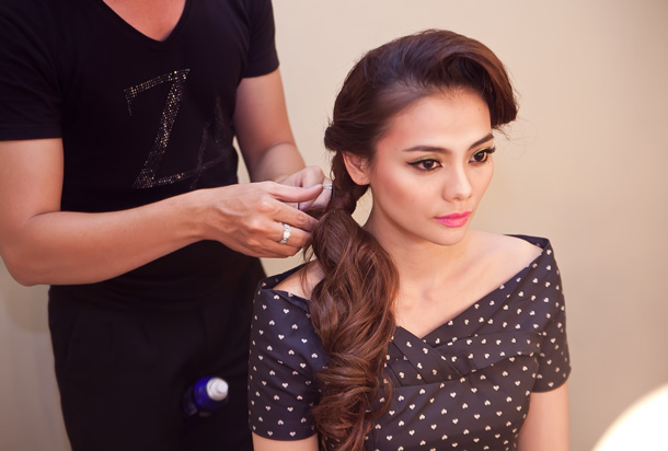 Các mẫu nữ nhí nhảnh trước giờ G - 5