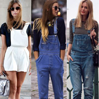 Xu hướng thời trang - Nhí nhảnh "hồi teen" nhờ quần yếm