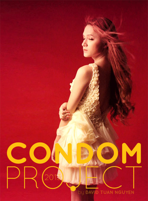 Hương Giang mặc váy ghép 2.000 bao cao su - 8