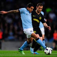 Bóng đá - Man City - Wigan: Người hùng Tevez