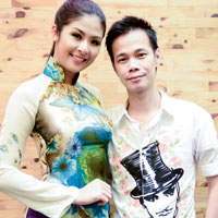 Thời trang - Hoa hậu Ngọc Hân thử đồ trước giờ G