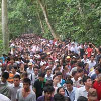 Tin tức trong ngày - “Biển người” dâng hương ngày Giỗ Tổ