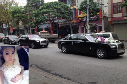 Rolls-Royce làm xe hoa tại Quảng Ninh - 1