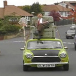 Video Clip Cười - Mr Bean: siêu xe