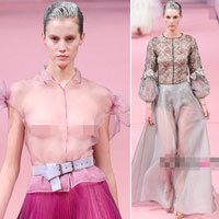 Xu hướng thời trang - Chất liệu giúp phụ nữ phô trương nét đẹp