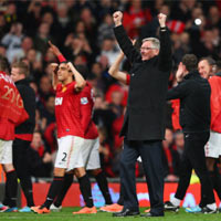 Bóng đá - Niềm vui vỡ òa của thầy trò Ferguson