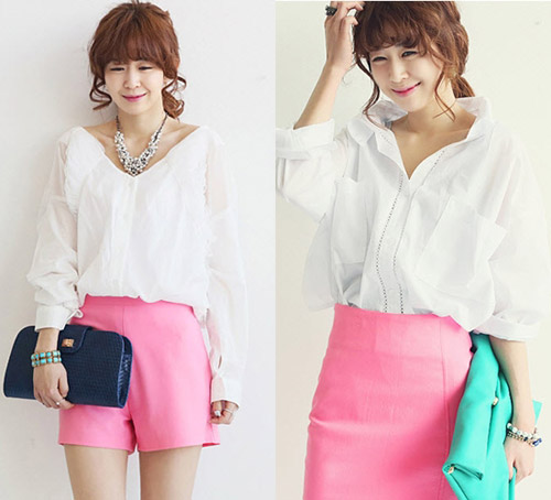 Mặc trắng & hồng đẹp như tiểu thư mùa hạ - 11