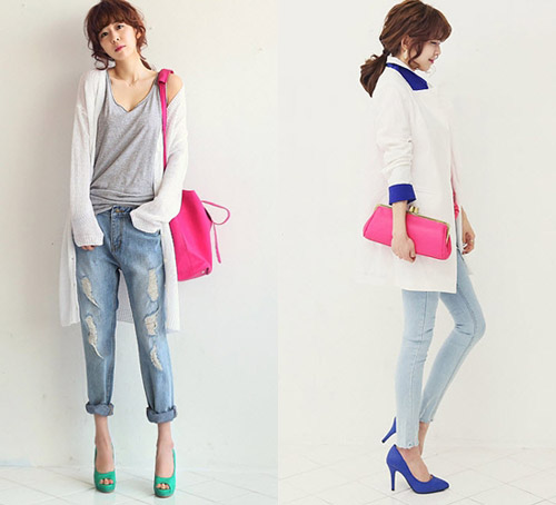 Mặc trắng & hồng đẹp như tiểu thư mùa hạ - 9