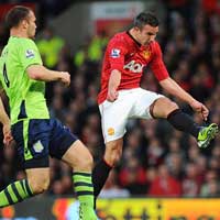 Bóng đá - Persie vô lê thần sầu đẹp nhất V34 NHA