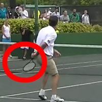 Djokovic bị hạ gục bởi tennis "phủi"