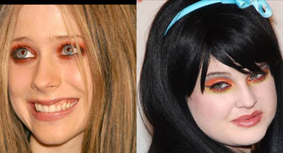 Suýt ngất vì sao hóa hề khi trang điểm! - 5