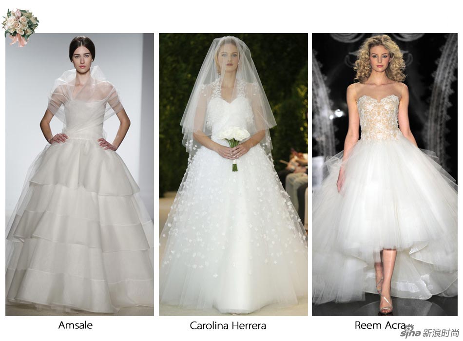 Bay bổng thăng hoa với váy cưới 2014 - 1