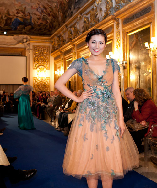 Mai Phương Thúy làm cô dâu tại Ý - 17