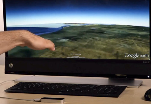 Leap Motion- tính năng mới của Google Earth - 1