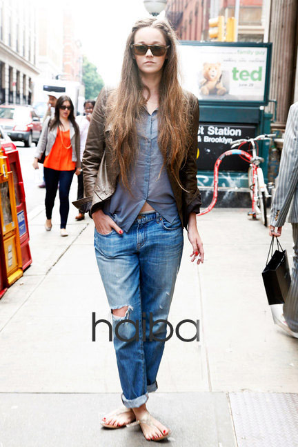 Dạo chơi với denim cùng cô gái đường phố - 2