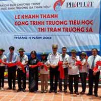 Giáo dục - du học - Khánh thành Trường Tiểu học Trường Sa