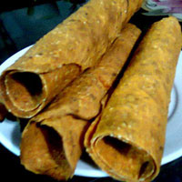 Ẩm thực - Thơm bùi như bánh đa gấc Kẻ Sặt