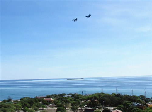 "Đại bàng" SU 30 tuần tra tại Trường Sa - 1