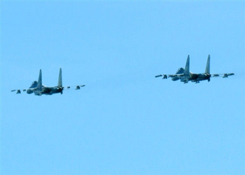 "Đại bàng" SU 30 tuần tra tại Trường Sa - 12