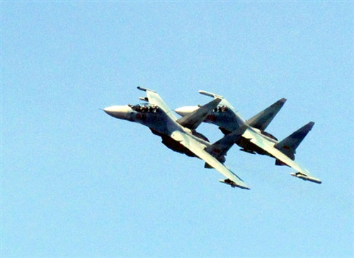 "Đại bàng" SU 30 tuần tra tại Trường Sa - 3