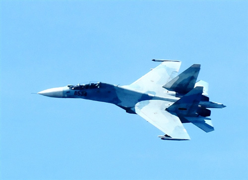 "Đại bàng" SU 30 tuần tra tại Trường Sa - 5