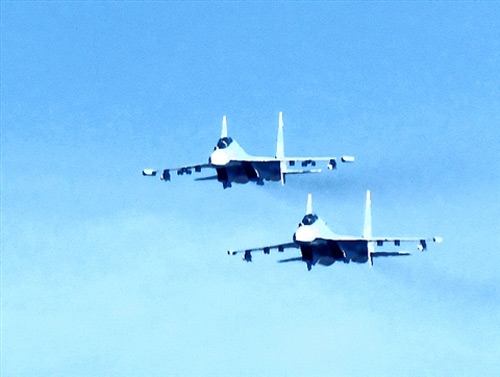 "Đại bàng" SU 30 tuần tra tại Trường Sa - 7