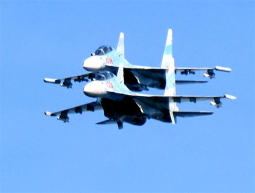 "Đại bàng" SU 30 tuần tra tại Trường Sa - 8