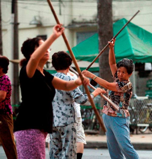 Hình ảnh "lạ" trong công viên ở TPHCM - 12