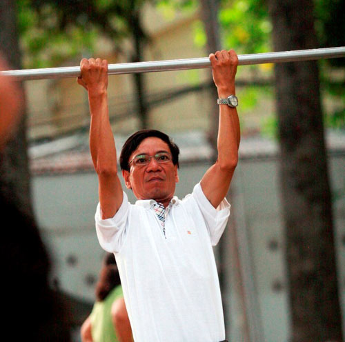 Hình ảnh "lạ" trong công viên ở TPHCM - 11