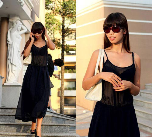 Mỹ nhân "phồng xẹp" với mốt khoe nội y - 4