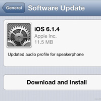 Apple cập nhật iOS 6.1.4 cho iPhone 5