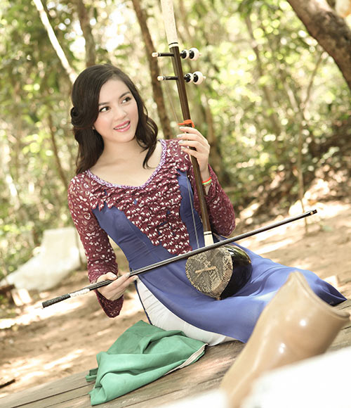 Lý Nhã Kỳ đẹp tựa thiếu nữ Campuchia - 4