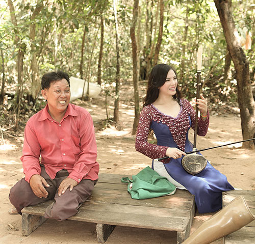 Lý Nhã Kỳ đẹp tựa thiếu nữ Campuchia - 7