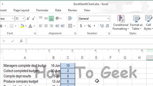 Cách chèn chữ, logo chìm vào Microsoft Excel 2013 - 12