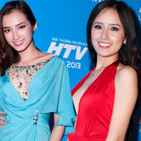 Nghẹt thở ngắm người đẹp tại HTV Awards