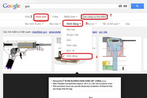 Hướng dẫn tìm kiếm ảnh động GIF trên Google - 1
