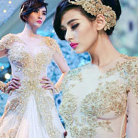 Bí quyết mặc đẹp - Hoàng Yến làm cô dâu gợi tình