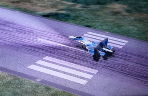 SU-30MK2 bay đêm trên bầu trời phương Nam - 2