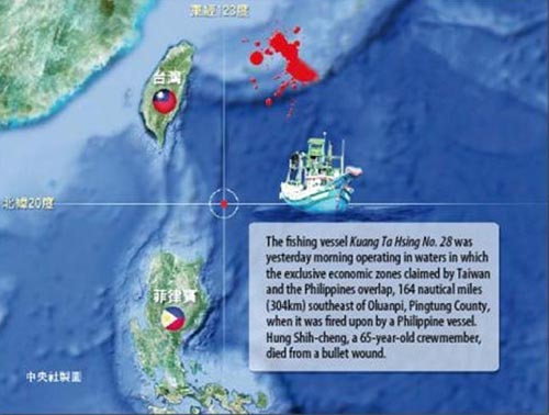 Philippines bắn chết ngư dân Đài Loan - 1